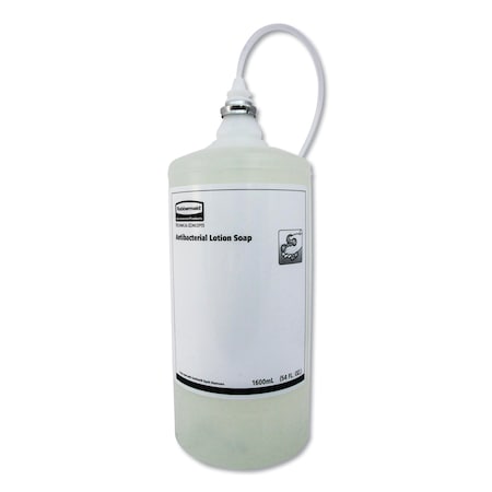 Rubbermaid Commercial 1 Shot Antibacterial Enriched Lotion Soap Rfl, Unscented, 1600mL, PK4 2018581